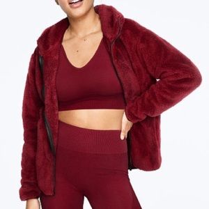 VS Pink Teddy Jacket